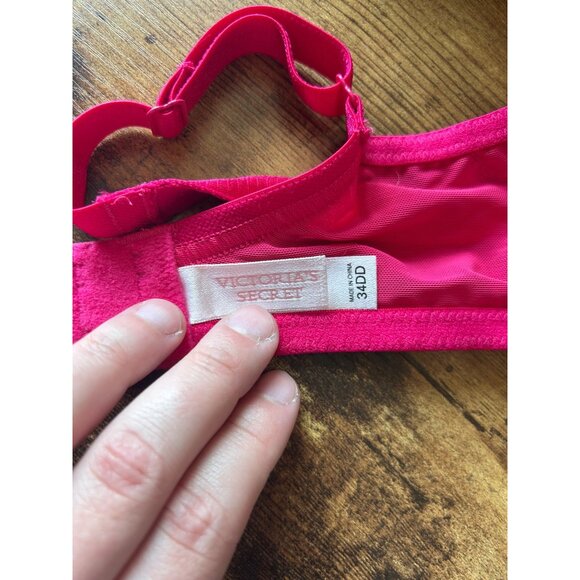 Victoria’s Secret Pink Lace Underwire 34DD Bra - Picture 6 of 6